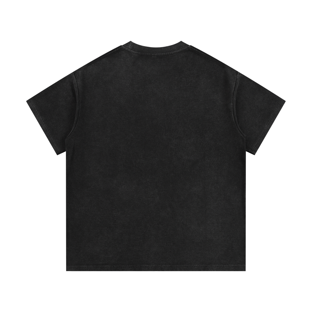 Cosmick-Mineral Wash Waffle Knit T-Shirt