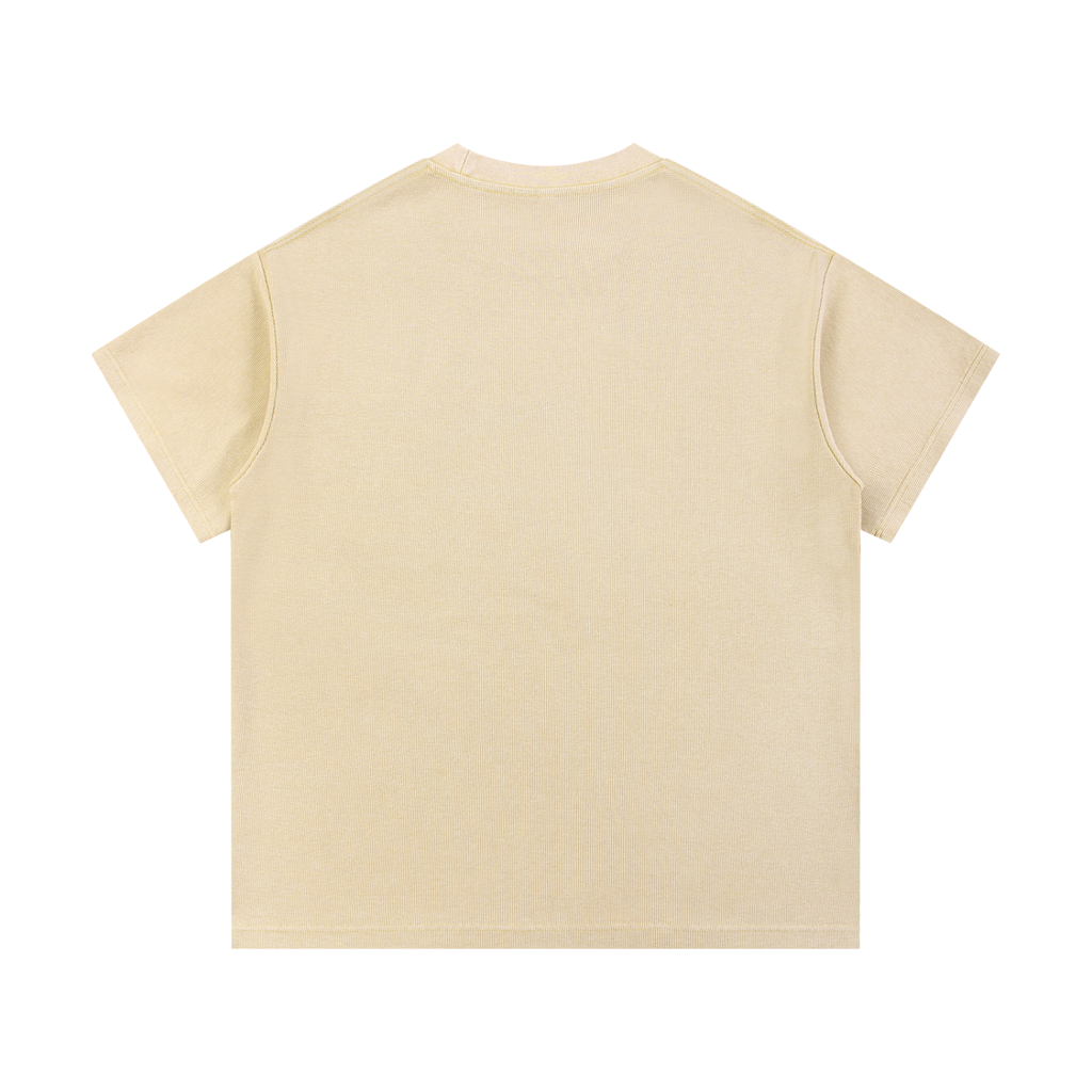 Cosmick-Mineral Wash Waffle Knit T-Shirt