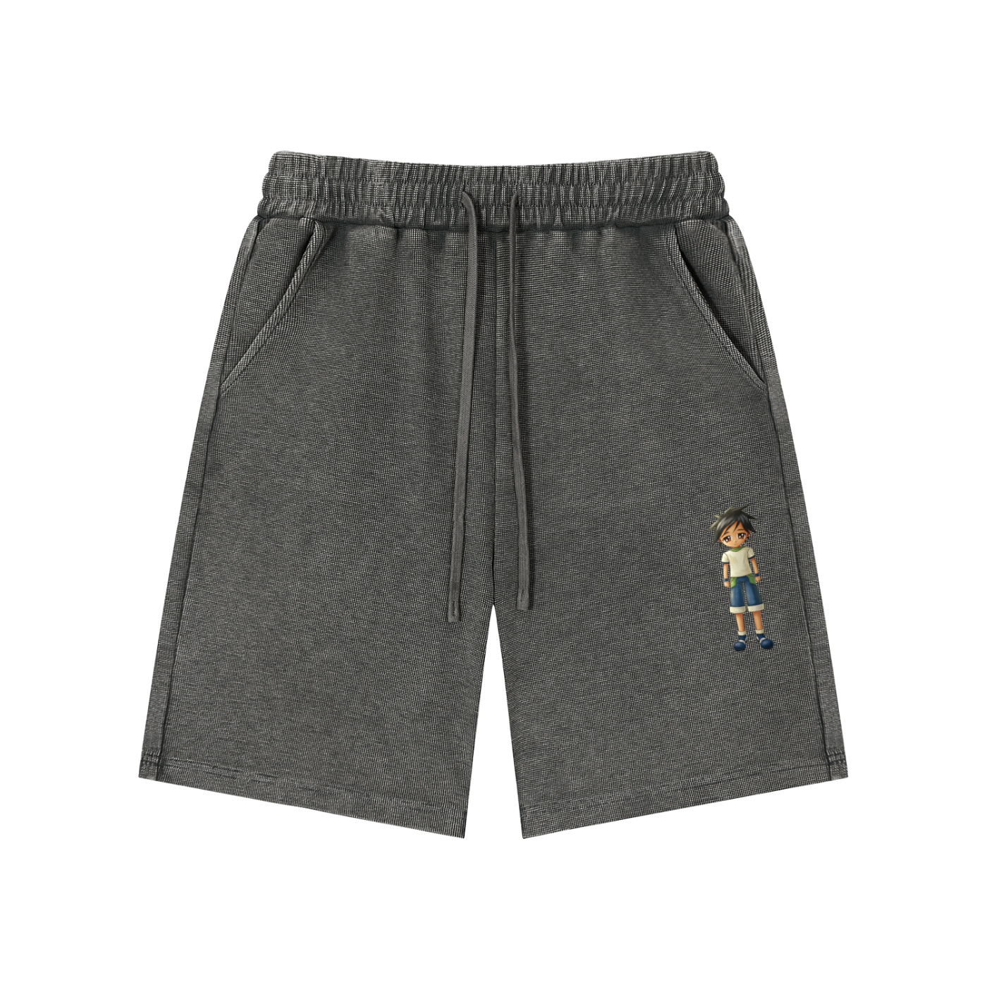 Cosmick Wash Waffle Knit Shorts