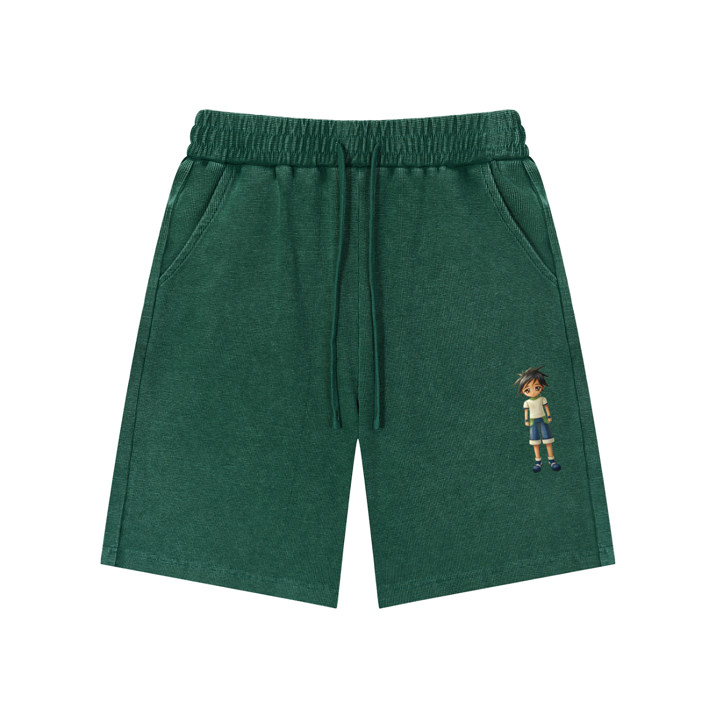 Cosmick Wash Waffle Knit Shorts