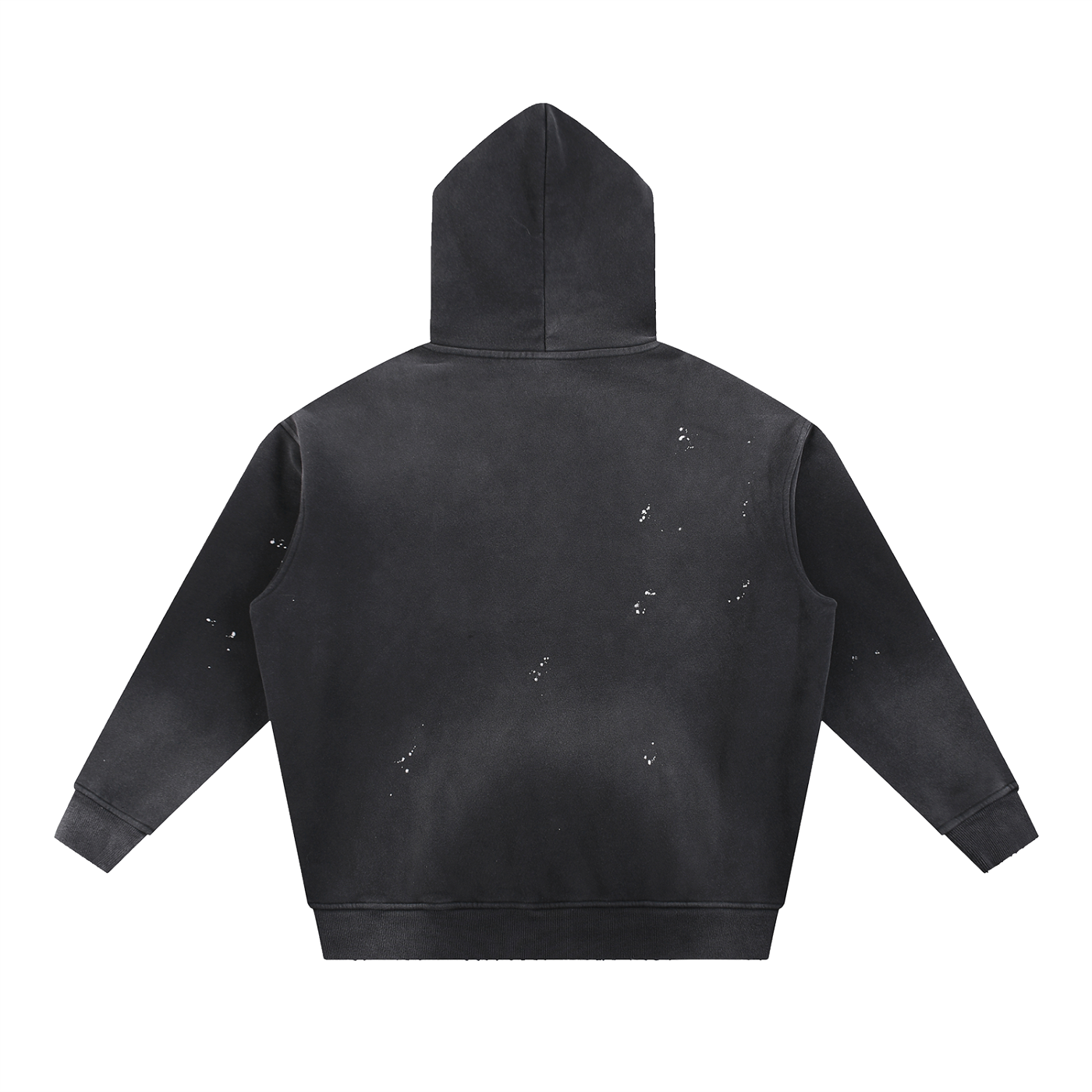 Cosmick Vintage Washed Frayed Fleece Hoodie