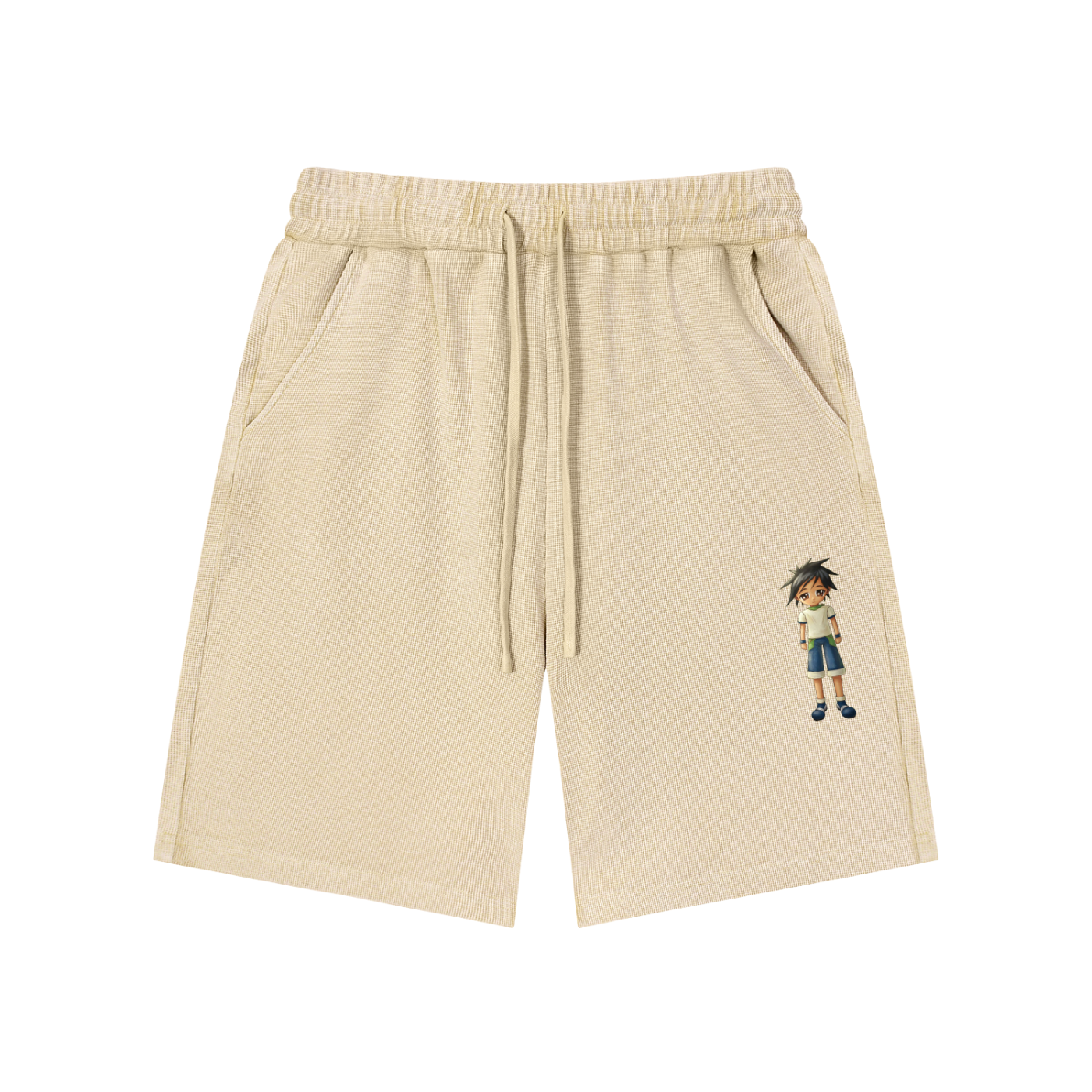 Cosmick Wash Waffle Knit Shorts