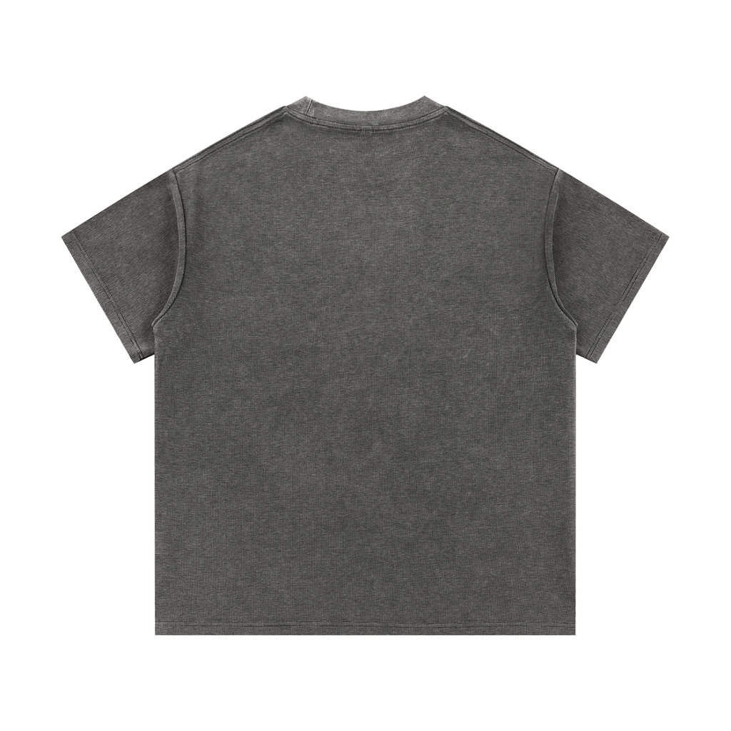 Cosmick-Mineral Wash Waffle Knit T-Shirt